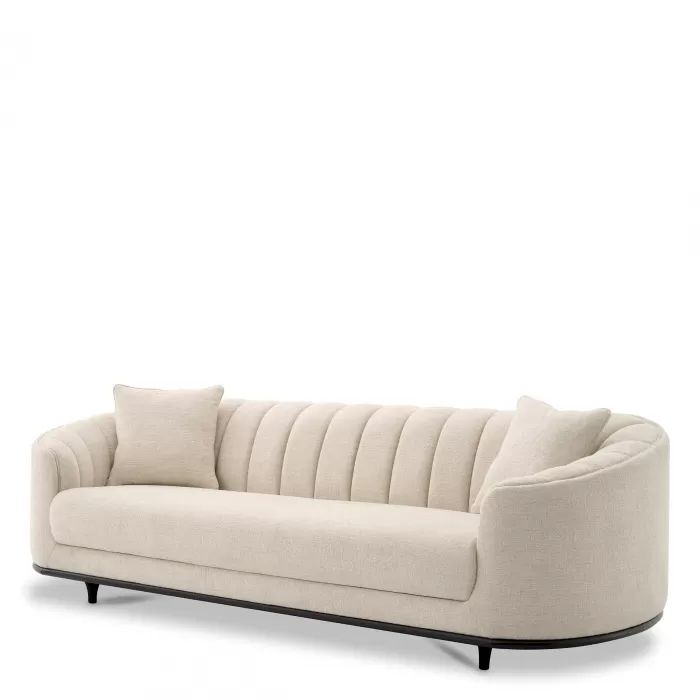 Agostino Nuoro Beige Sofa